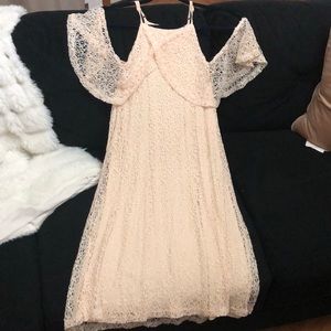 Buttery cold shoulder dress!!!